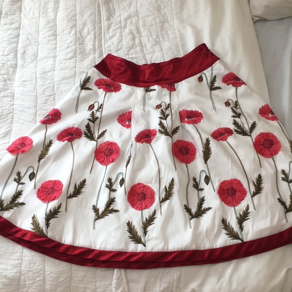 Designer Shelby Hansen skirt